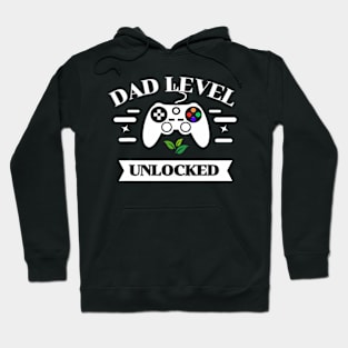 Dad Level Unlocked New Dad Father Pregnancy Hoodie